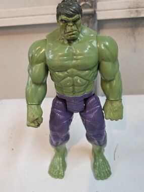 Hasbro Green & Purple Superhero Action Figure